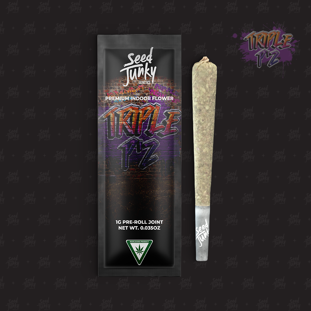 Photograph of product: Seed Junky Pre-roll | Triple P'z