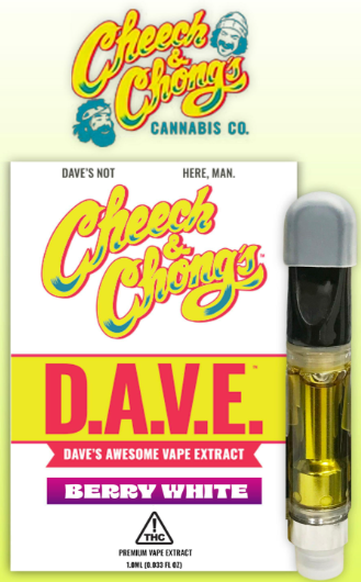 Photograph of product: Southern Sky | 1g | Cheech and Chong's Berry White | Cart