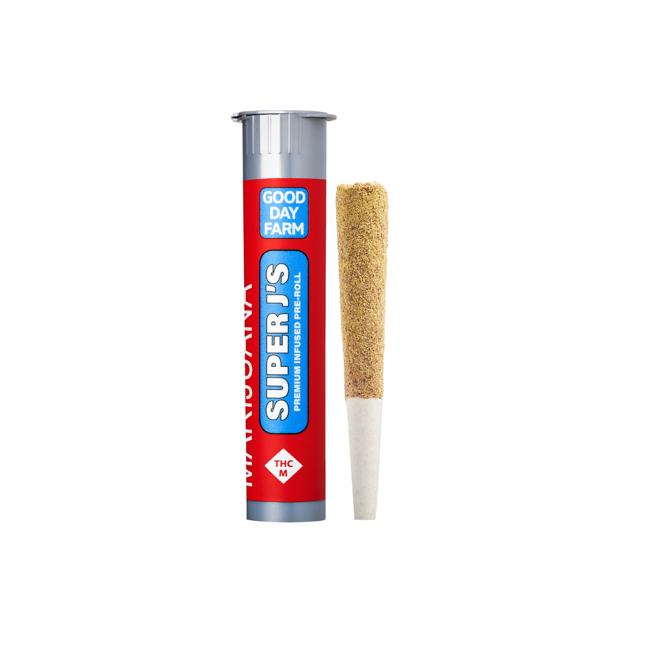 Photograph of product: GOOD DAY FARM - MELLOWZ #17 X BLUEBERRY INFUSED 1G HYBRID