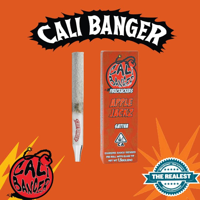 Photograph of product: Apple Jackz | 1.5g Infused Preroll - 