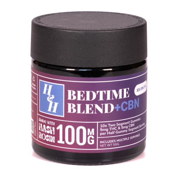 Photograph of product: Haute & Heady's Bedtime Blend + CBN 1:1 (100mg)