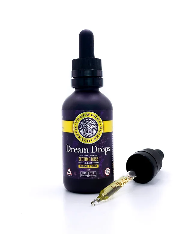 Photograph of product: Treeworks | Dream Drops TH-oui:CBN [300mg:300mg]