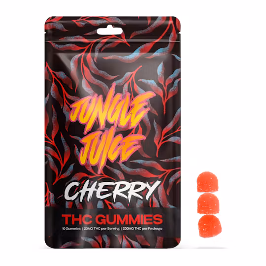 Photograph of product: Cherry Gummies - 200mg