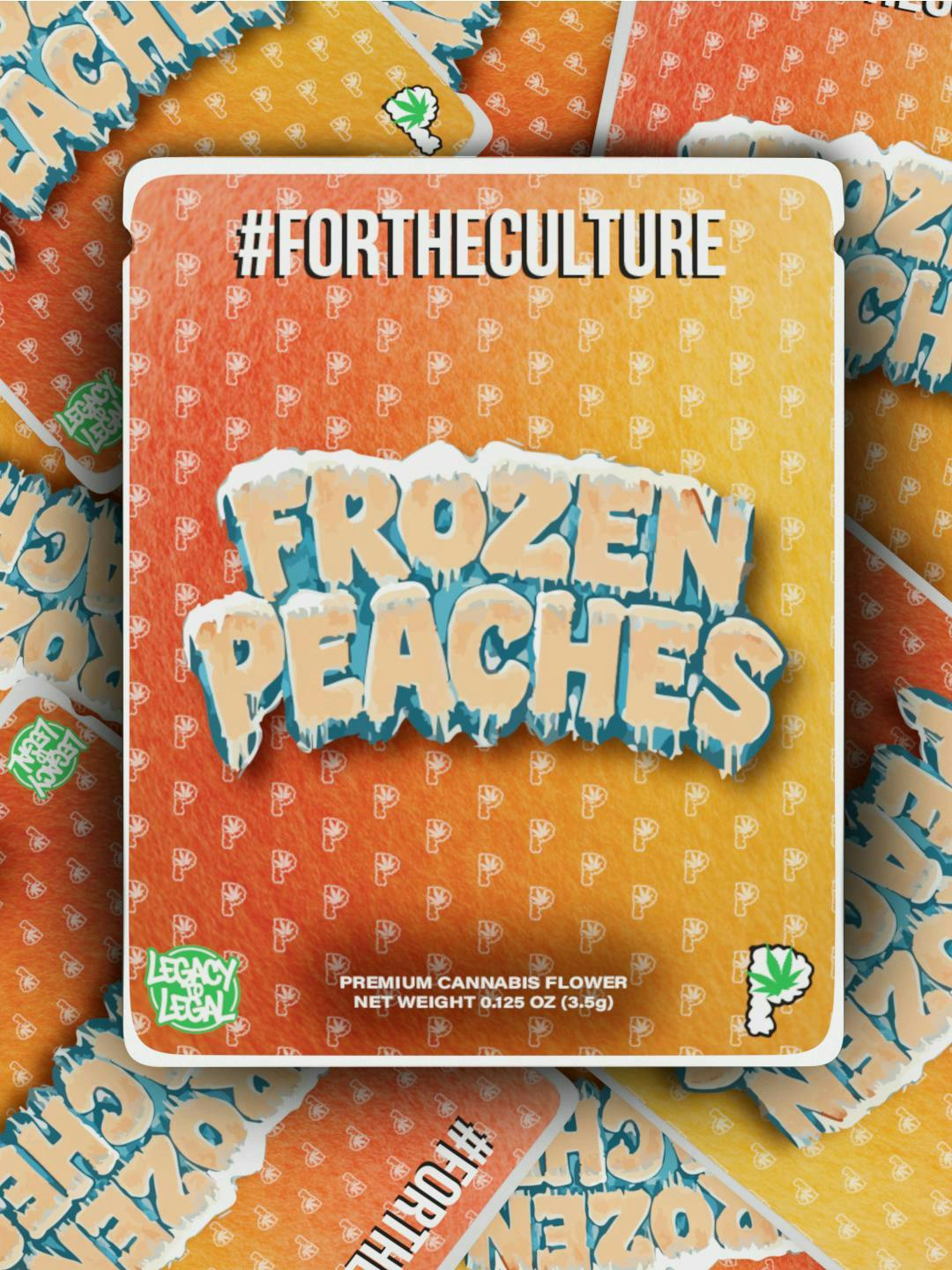 Photograph of product: Frozen Peaches 3.5g