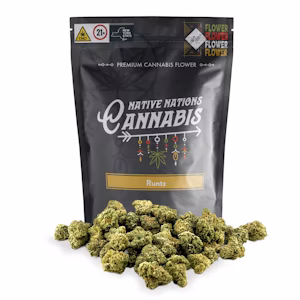 Photograph of product: Native Nations Oui'd | Flower | Strawberry Lemonade Hybrid - 3.5g