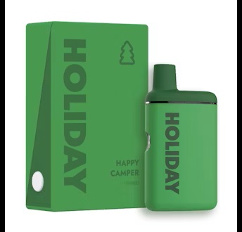 Photograph of product: Holiday | 1g Disposable Vape | Happy Camper
