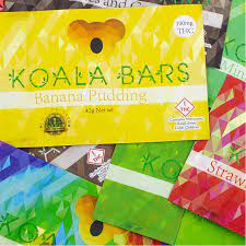 Photograph of product: Koala | Chocolate Bar | 100MG | Banana Pudding