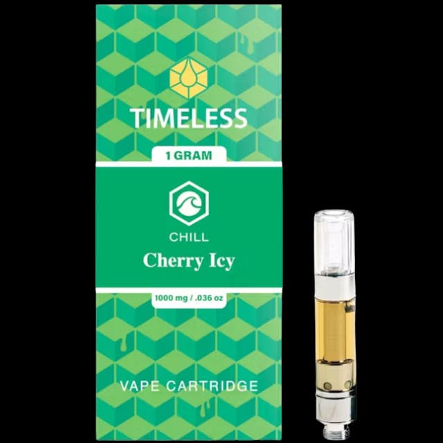 Photograph of product: Cherry Ice 1g Vape Cartridge - 