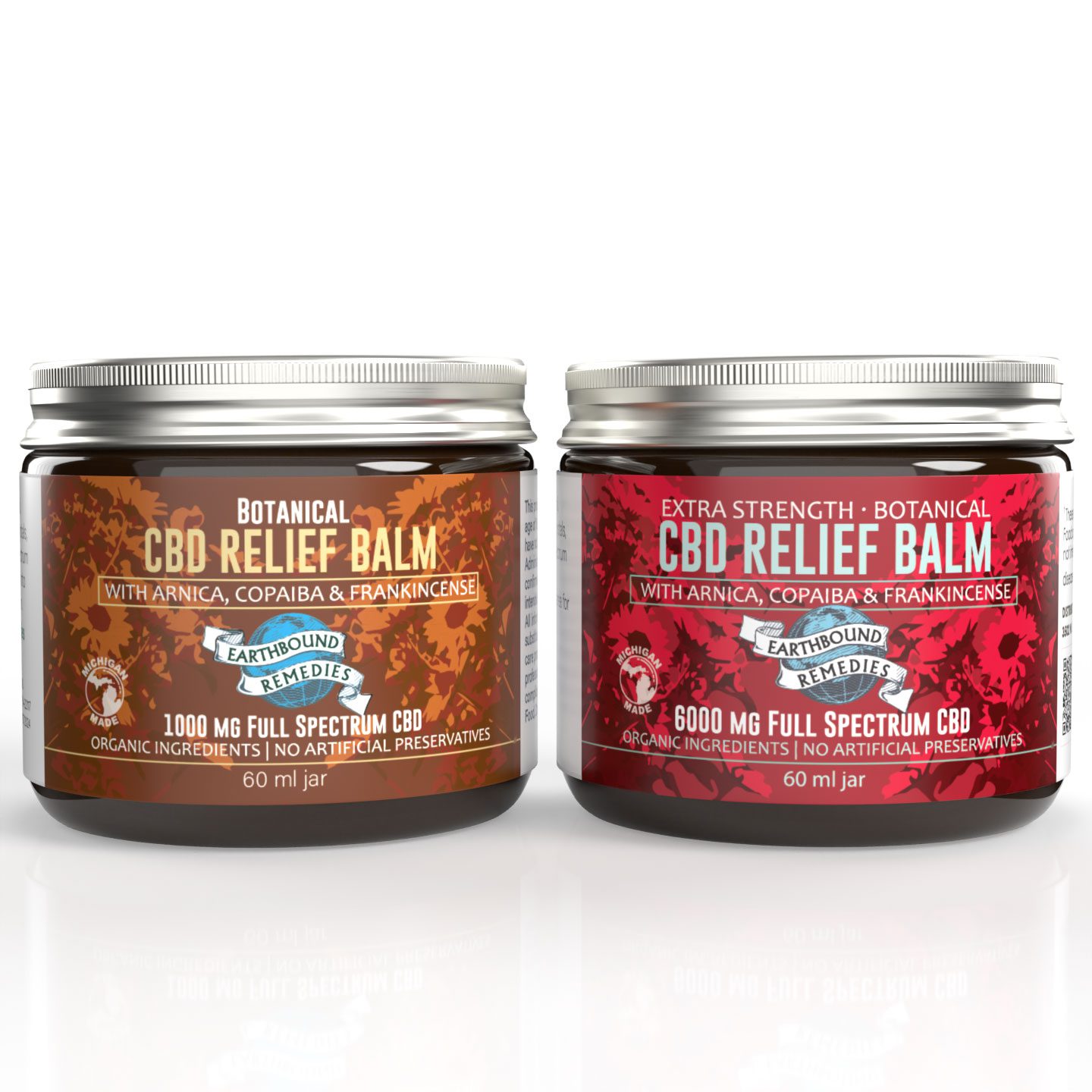 Photograph of product: CBD | EBR | Extra Strength Full-Spectrum Pain Relief Balm | 700mg