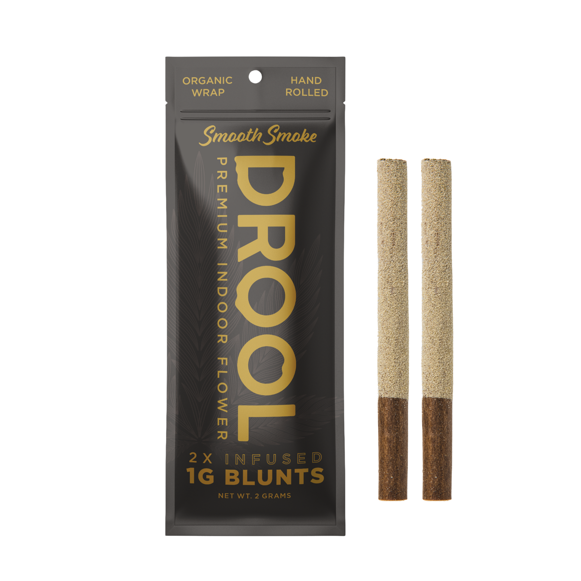 Photograph of product: Drool | Master Kush | Infused Blunt | 2pk/2g