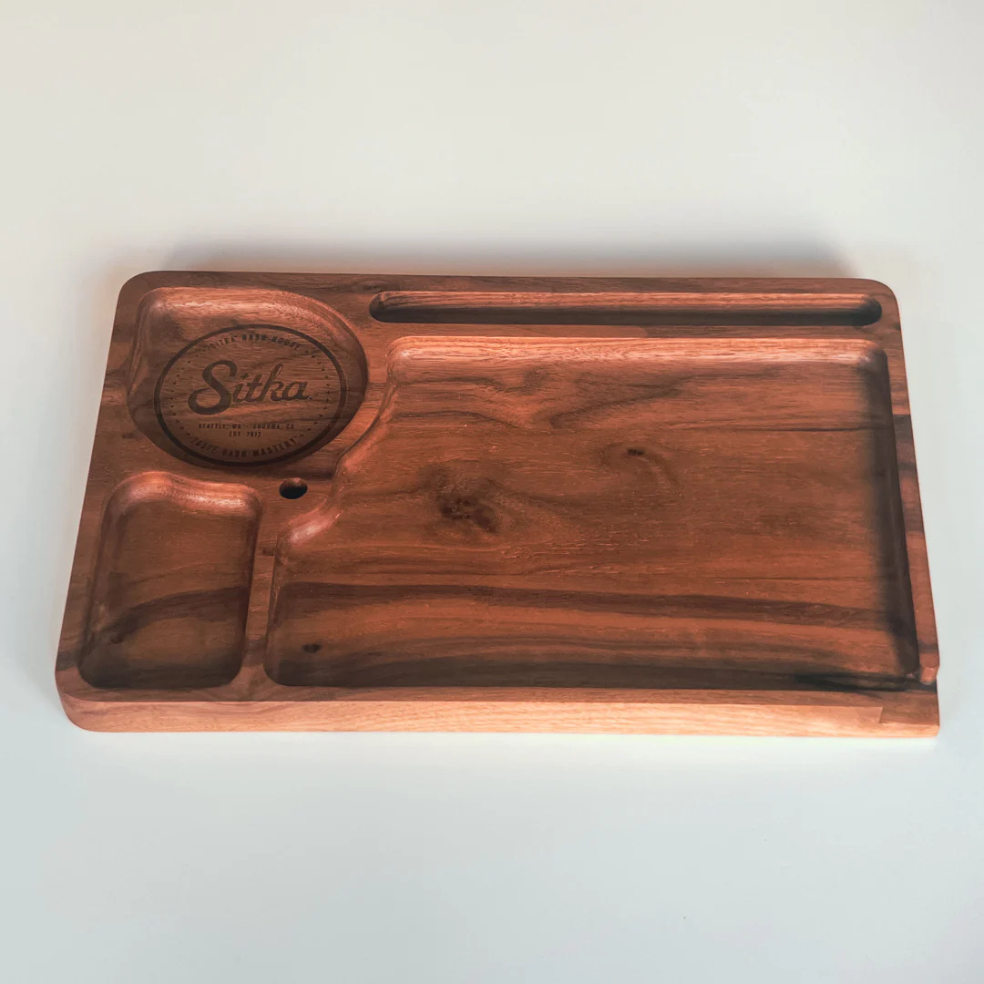 Photograph of product: Wood au chocolat Tray
