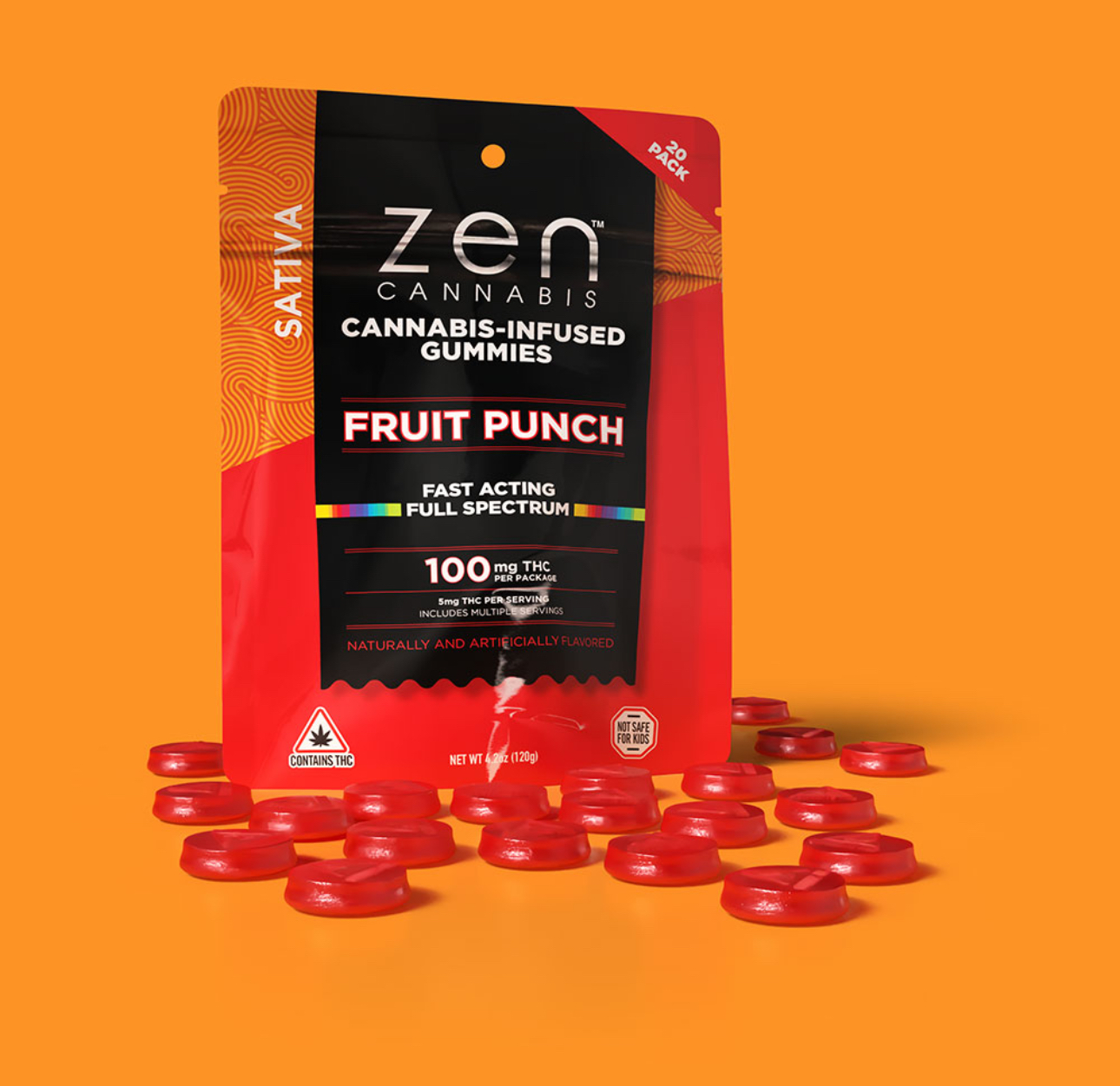 Photograph of product: Fruit Punch (S) - 100mg