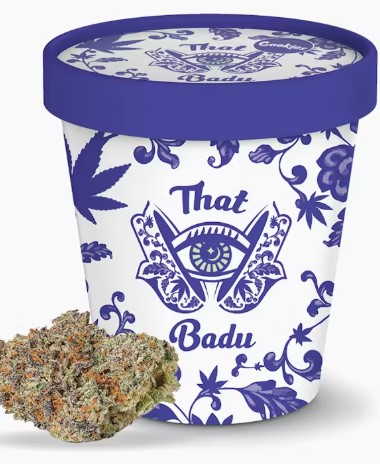 Photograph of product: Cookies | 3.5g Tub | That Badu (H)