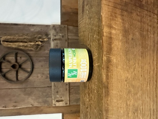 Photograph of product: Haute & Heady Maple Ginger Lime 2:1 CBG:TH-oui Gummies