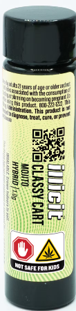 Photograph of product: Illicit Mojito (S) Cartridge 1g