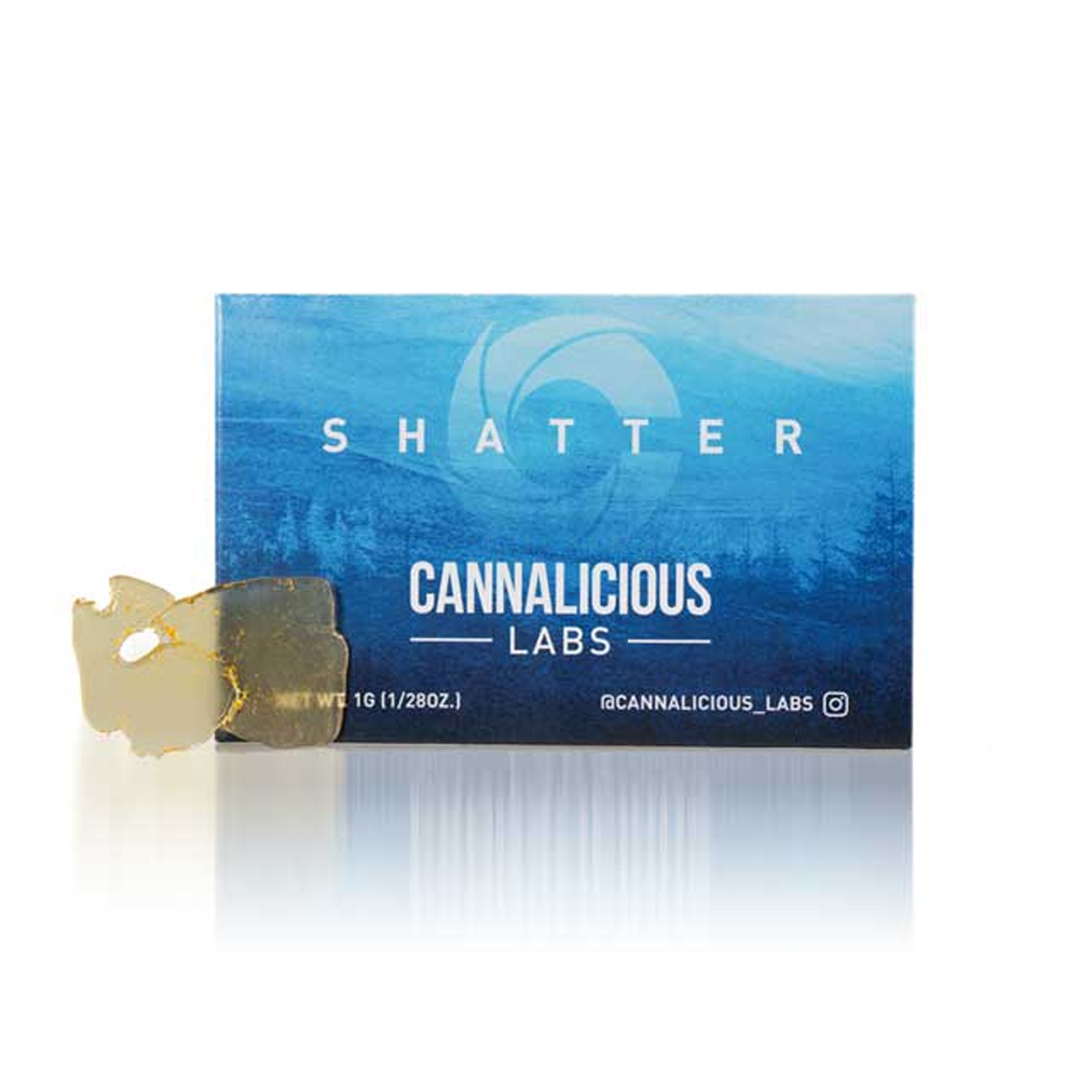 Photograph of product: Cannalicious Gas Candy Shatter Rec