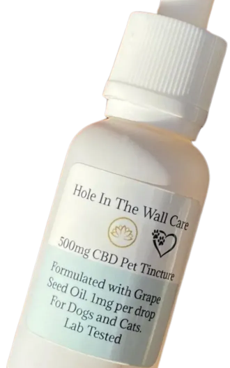 Photograph of product: Hole in the Wall Care - CBD Pet Tincture - 500mg