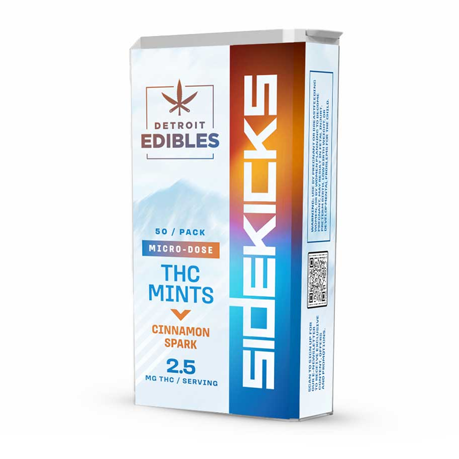 Photograph of product: Sidekicks TH-oui Mints - Cinnamon Spark