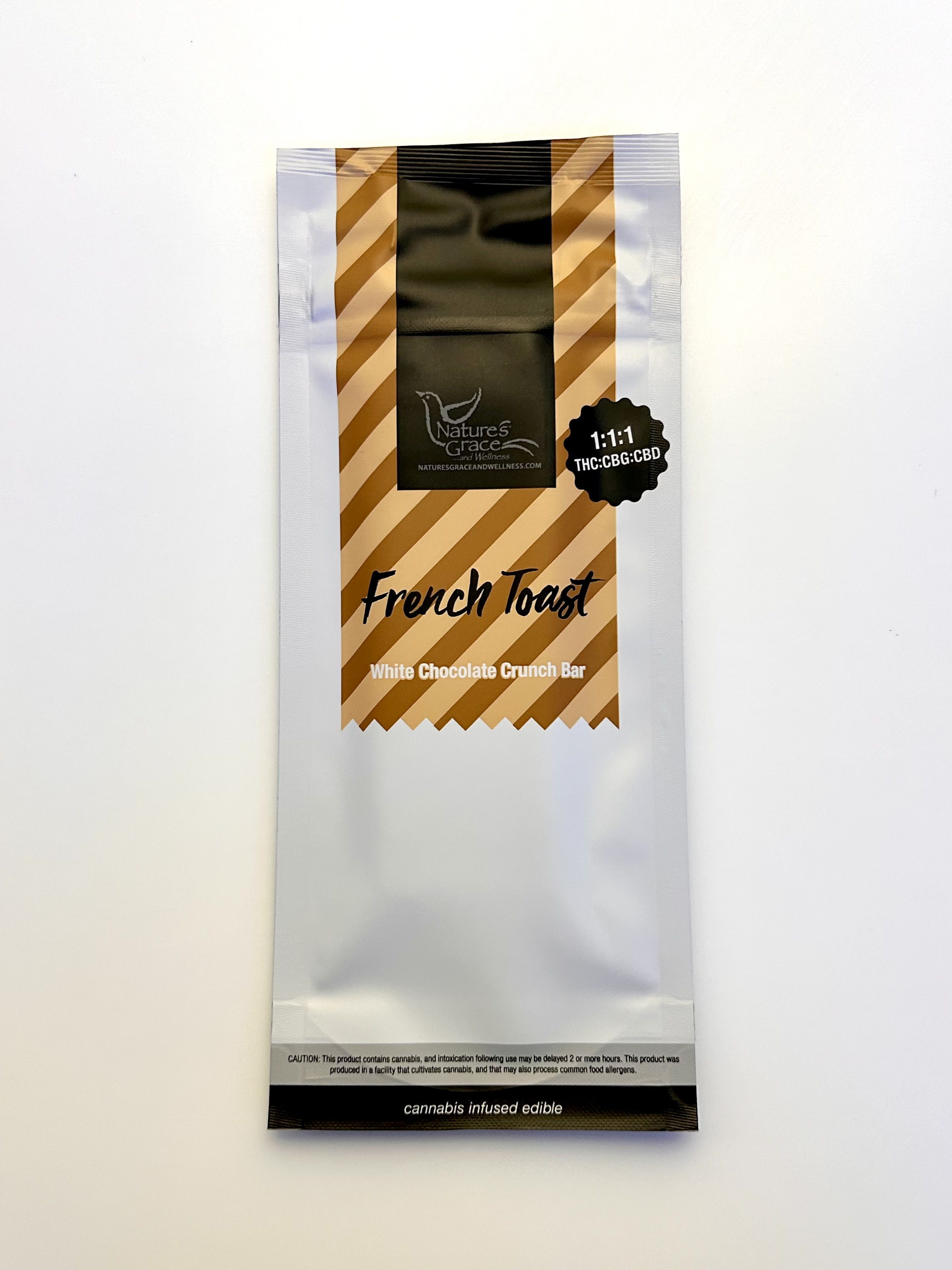 Photograph of product: NGW | French Toast Crunch 1:1:1 TH-oui:CBD:CBG | White Chocolate | Hybrid