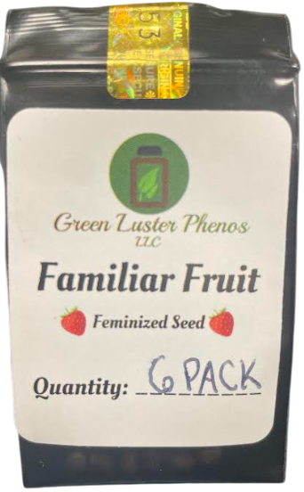 Photograph of Product: Familiar Fruit: Feminized Seed - 6 Pack