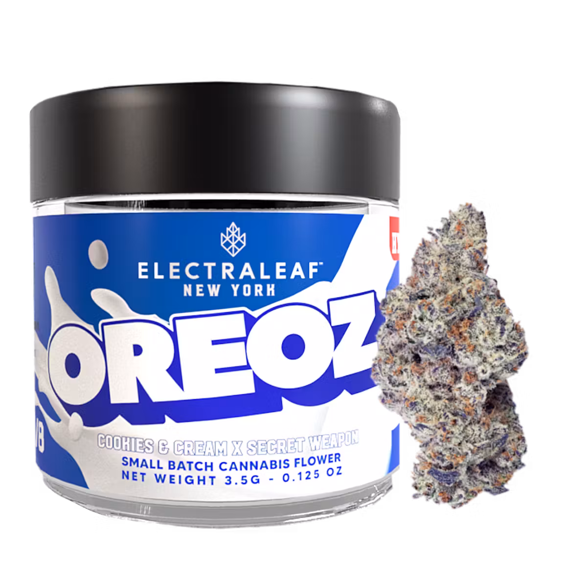 Photograph of product: Electraleaf- Flower- Oreoz (H) - 3.5g