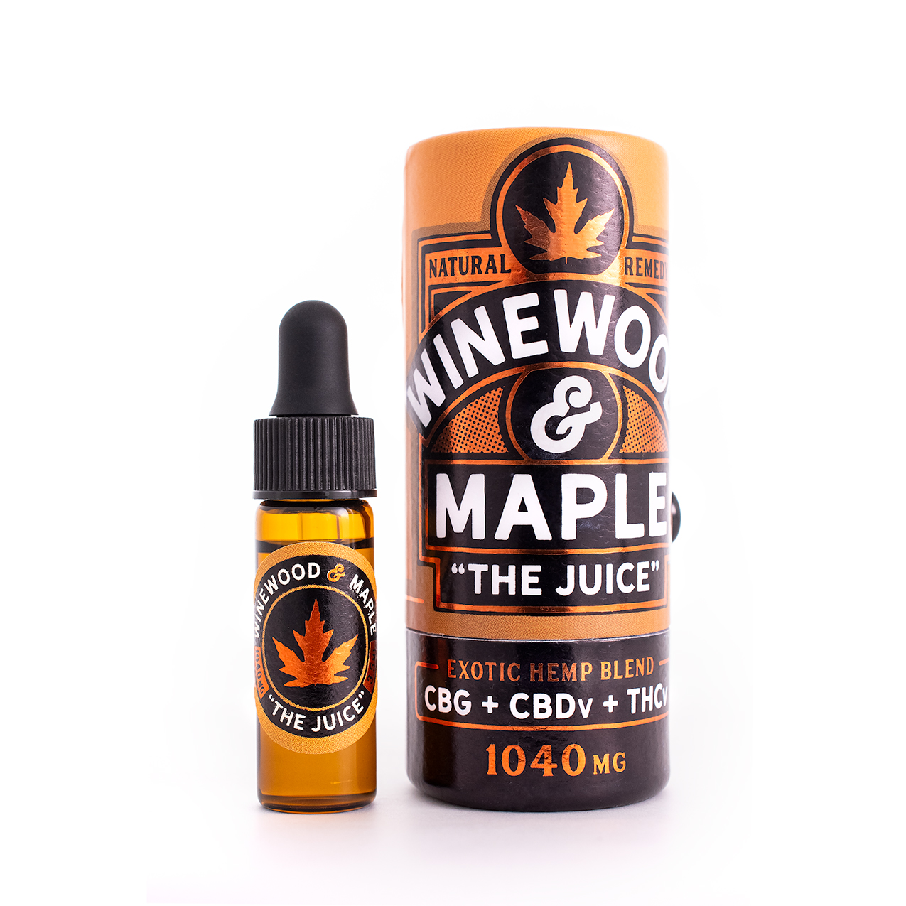 Photograph of product: The Juice Hemp Blend CBG/CBDv/TH-ouiv - 1040mg