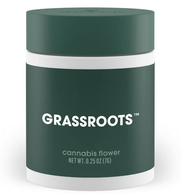 Photograph of product: GRASSROOTS ATOMIC BREATH FLOWER - 7g