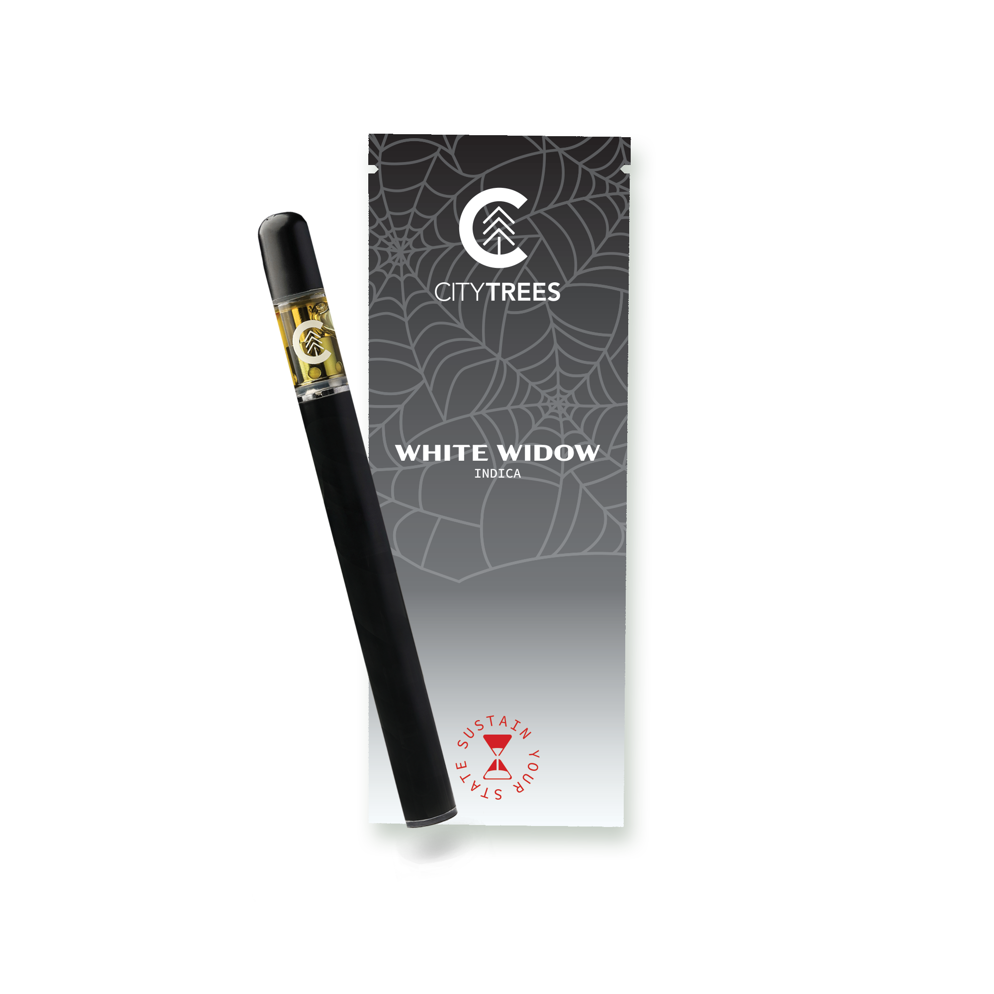 Photograph of product: City Trees White Widow Disposable 850mg