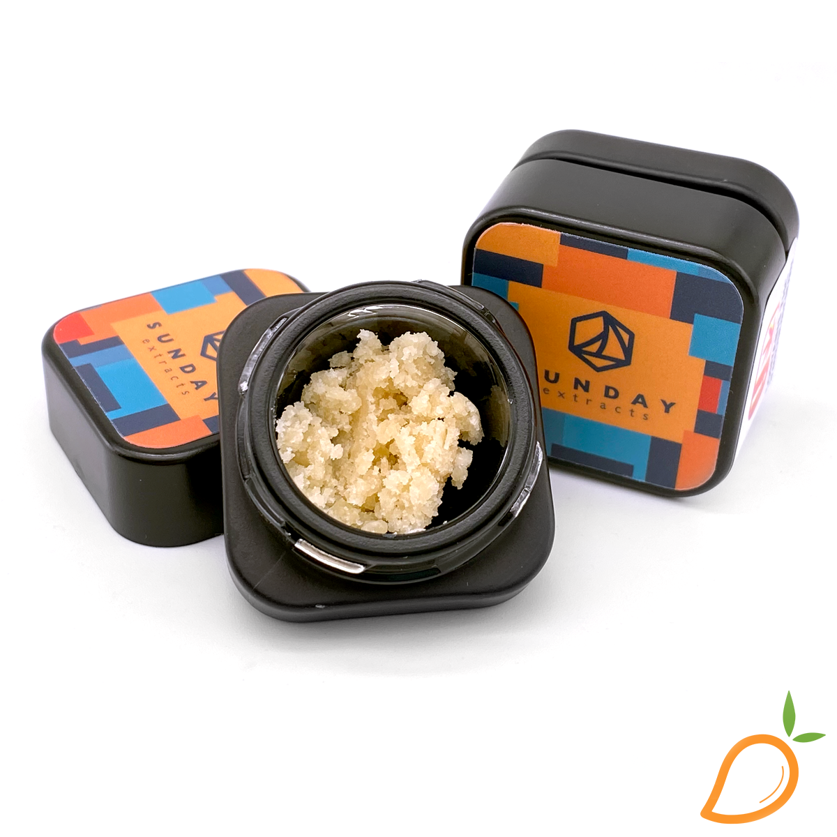 Photograph of product: 1g Strawberry Cough Live Resin Sunday Extracts