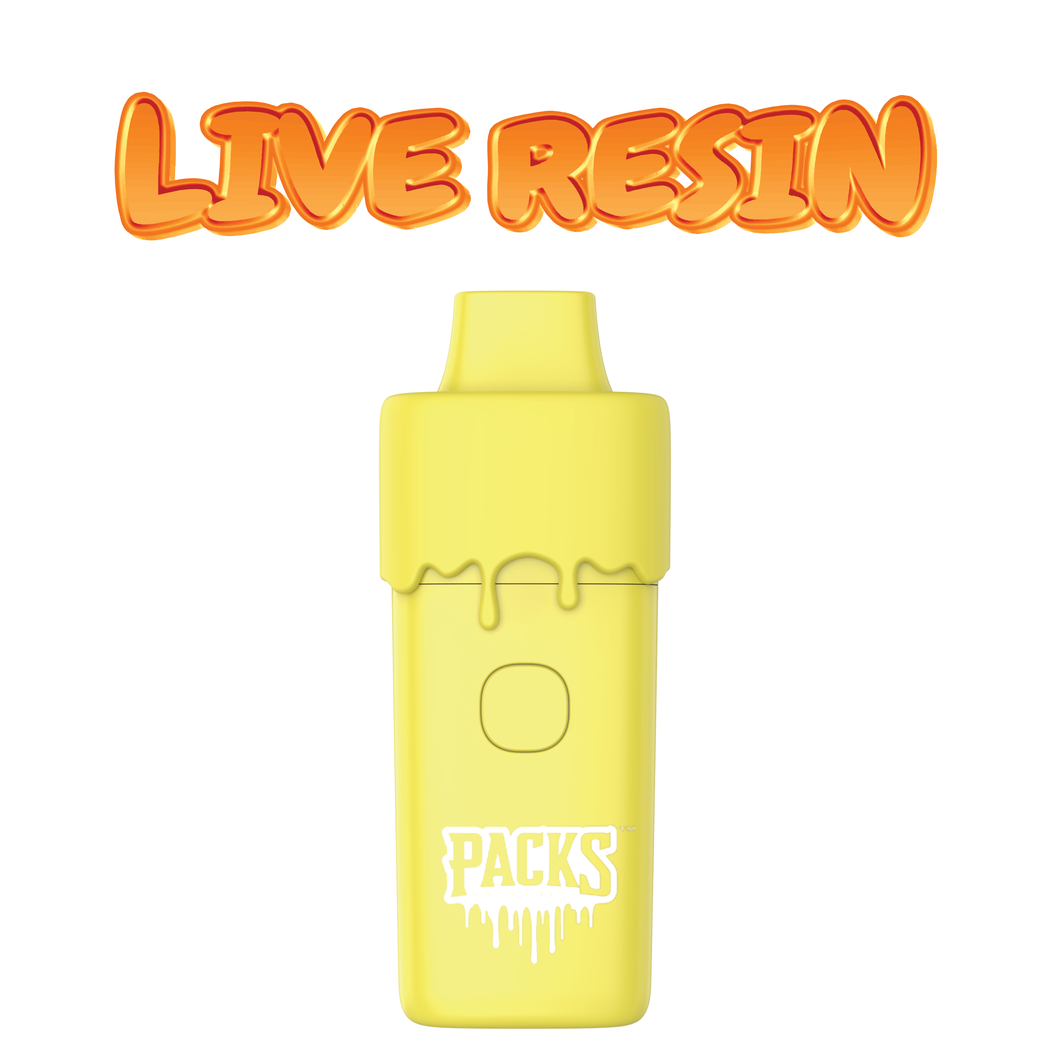 Photograph of product: PINEAPPLE HAZE | Packs Live Resin Disposable | 2G