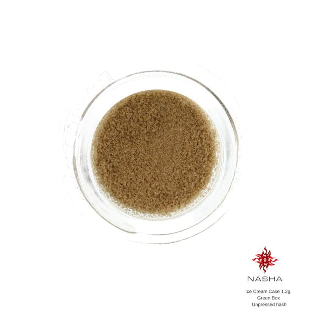 Photograph of product: Ice Cream Cake | 1.2g Green Unpressed au chocolat