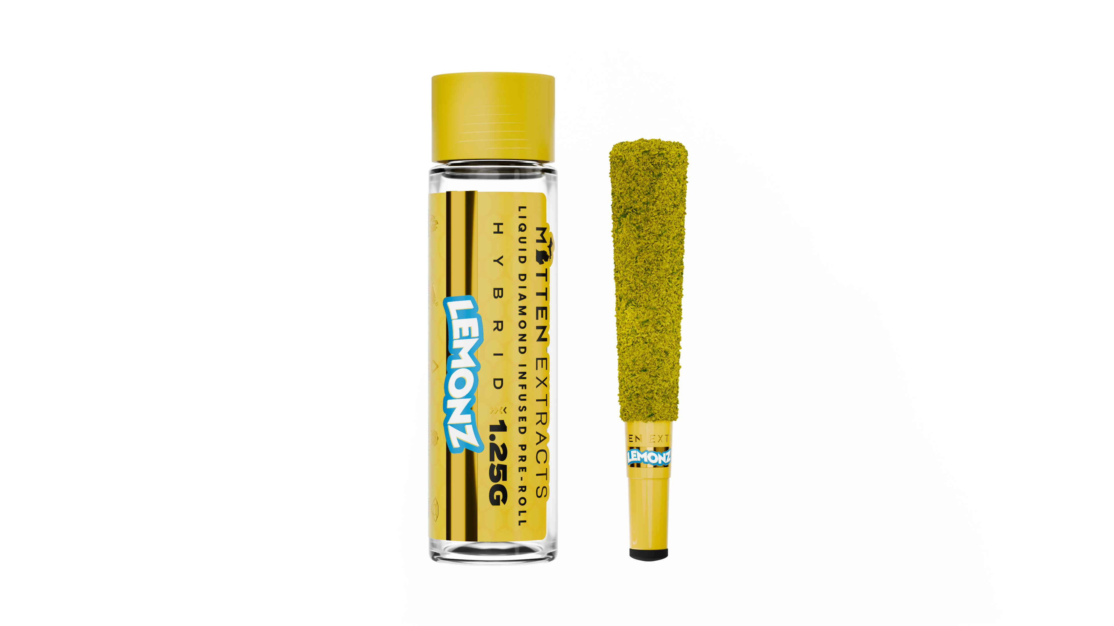 Photograph of product: Lemonz 1.25g Infused Pre-Roll