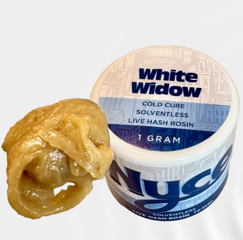 Photograph of product: NYCE | Live Rosin | White Widow
