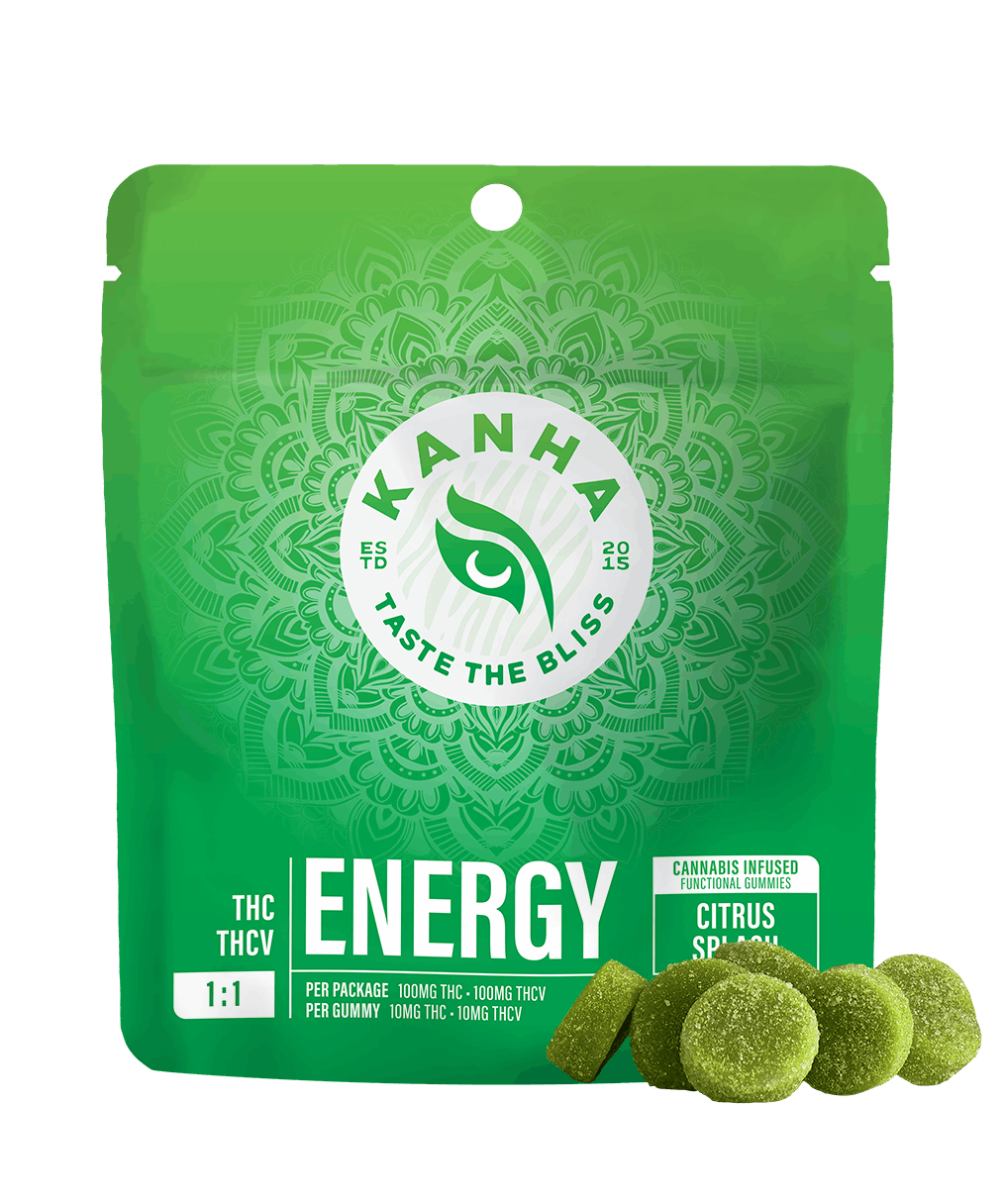 Photograph of product: Energy Citrus Splash Gummies - 10 Pack