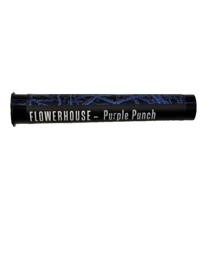 Photograph of product: FlowerHouse Purple Punch (Oui'd) Infused Pre-Rolls 2pk