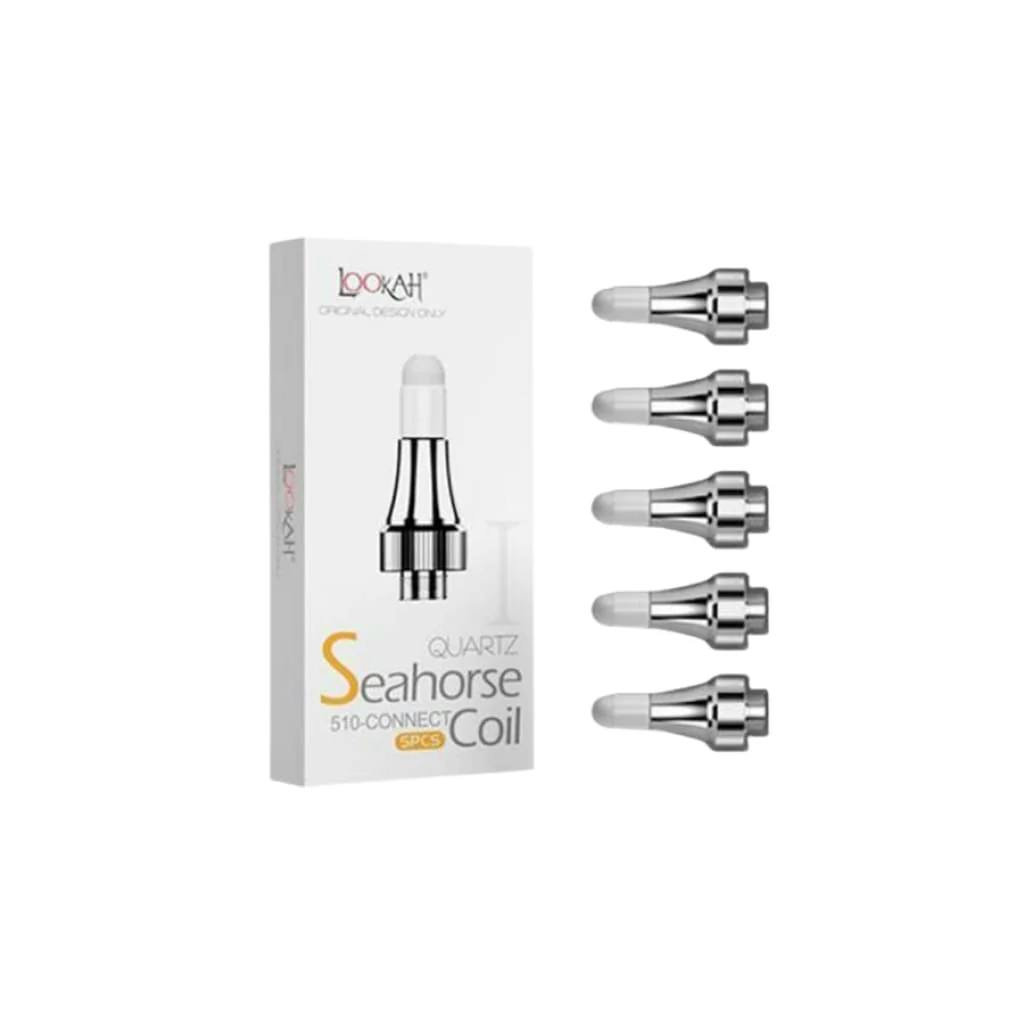 Photograph of product: Lookah Seahorse Quartz Coil | 5 Pack