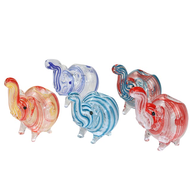Photograph of product: Elephant Hand Pipe - 