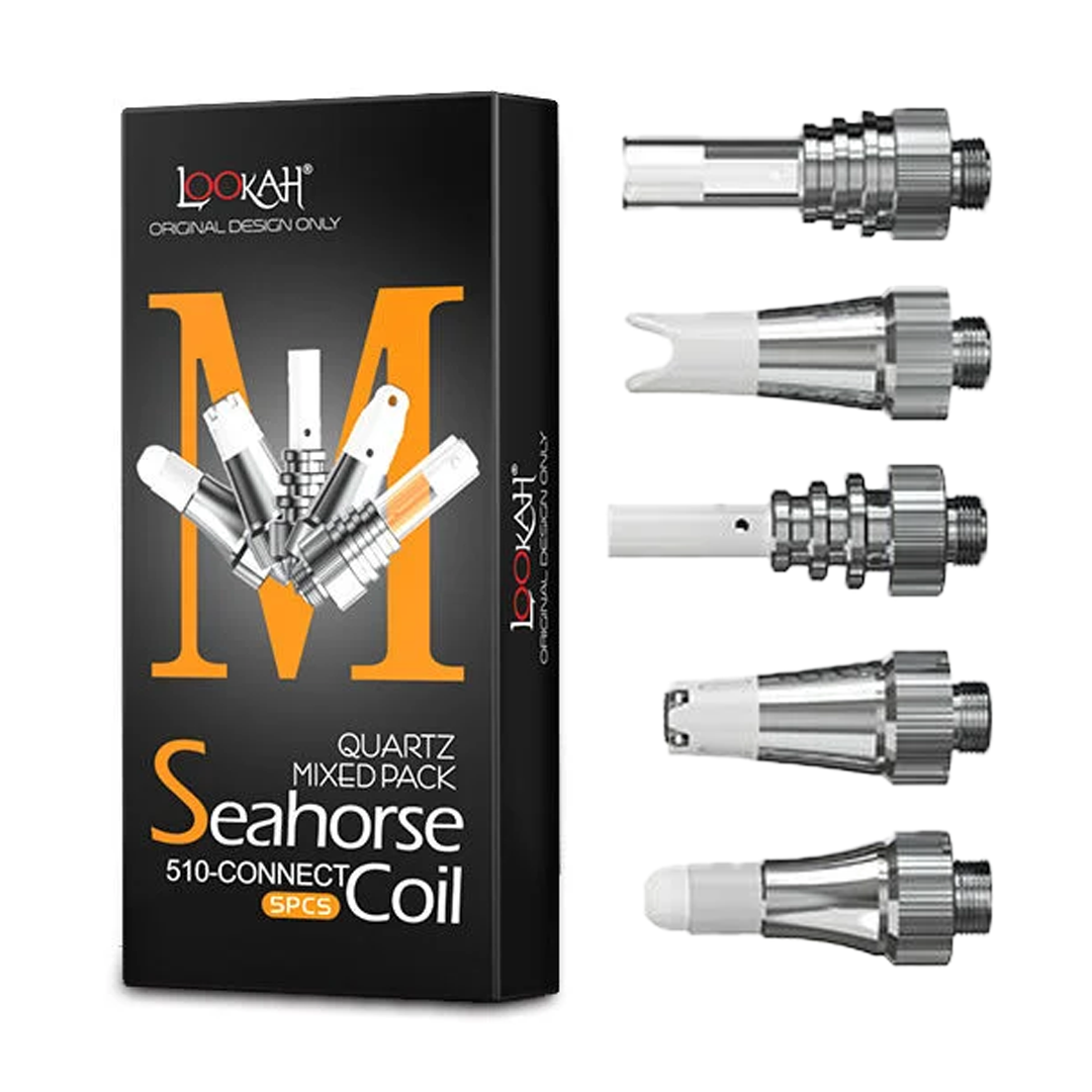 Photograph of product: Lookah | Seahorse Coils | Mixed Pack