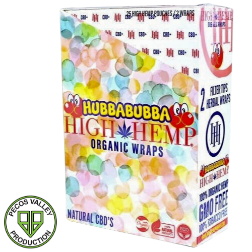 Photograph of product: PP HH Grape Organic Hemp Wrap 2ct