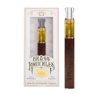 Photograph of product: Brass Knuckles - Acapulco Gold - Live Liquid Diamond Disposable