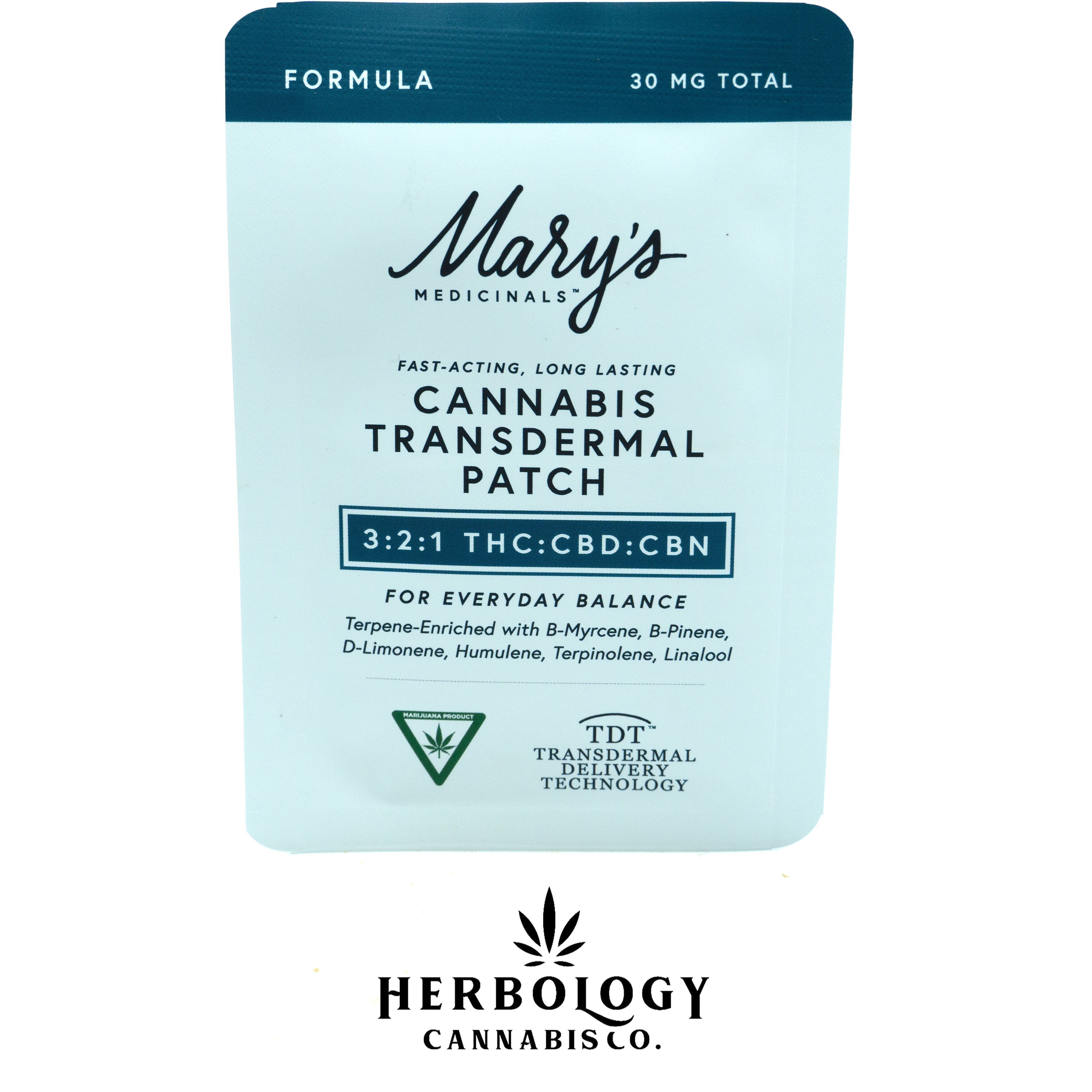 Photograph of product: Mary's Medicinals | Transdermal Patch | 15mg TH-oui:10mg CBD: 5mg CBN