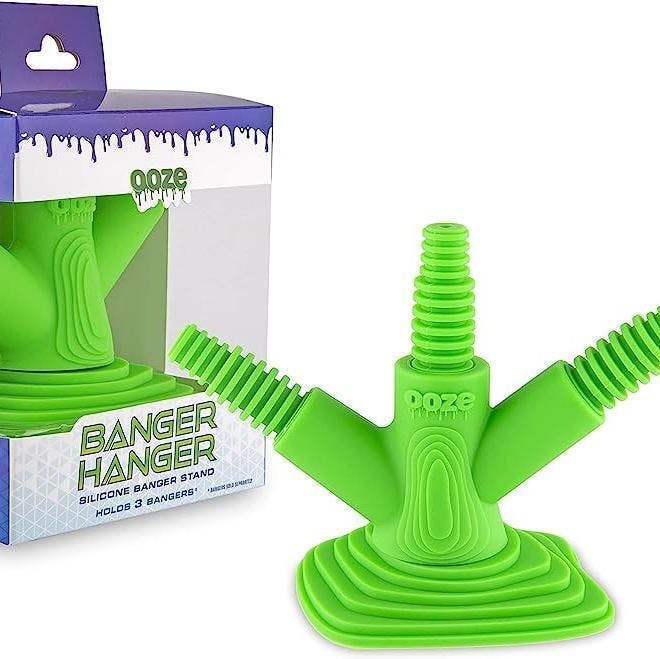 Photograph of product: Ooze Banger Hanger Silicone Banger Stand Panther Black