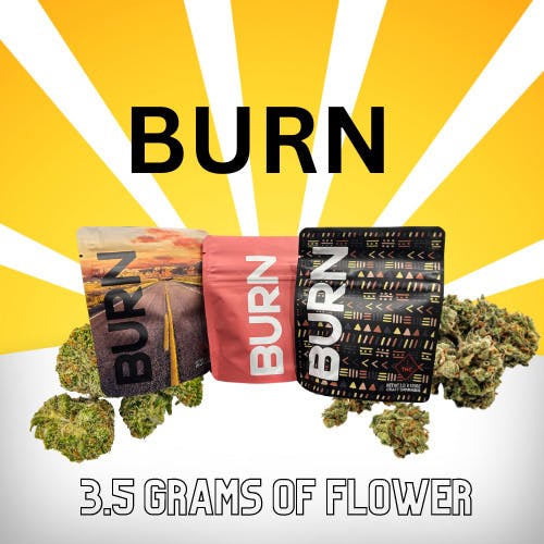 Photograph of product: Burn - Runtz 3.5g (Hybrid) Pre-Pack