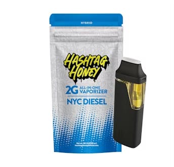Photograph of product: au chocolattag Honey | Apples & Bananas (H) | AIO Vape | 2G