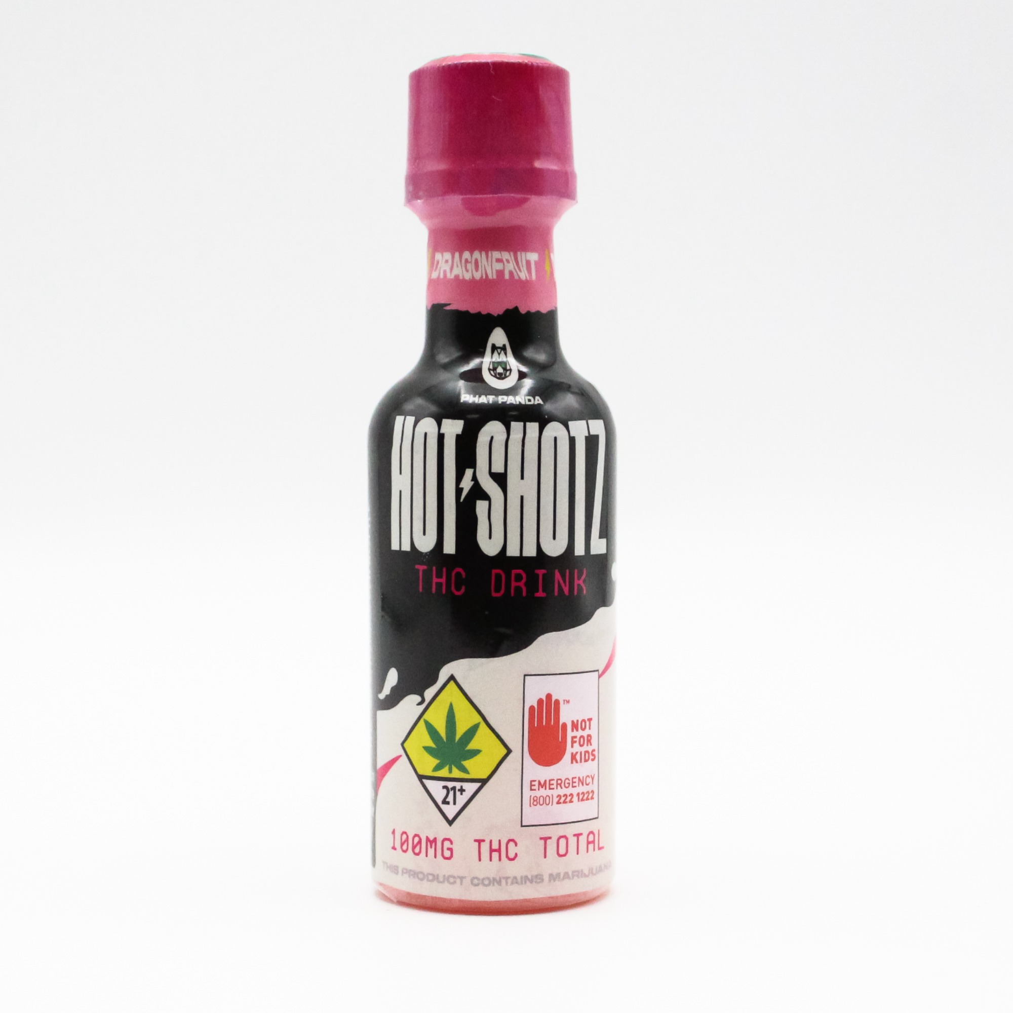 Photograph of product: Dragon Fruit Hot Shotz 100mg