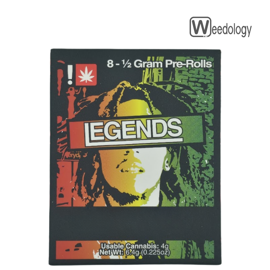 Photograph of product: Legends 8pk DIMEBANGER 0.5g Pre-Rolls