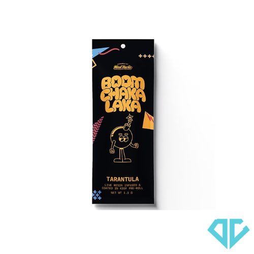 Photograph of product: Mad Packs Boom Chaka Laka Blue Raz Zlushie Tarantula 1.3g