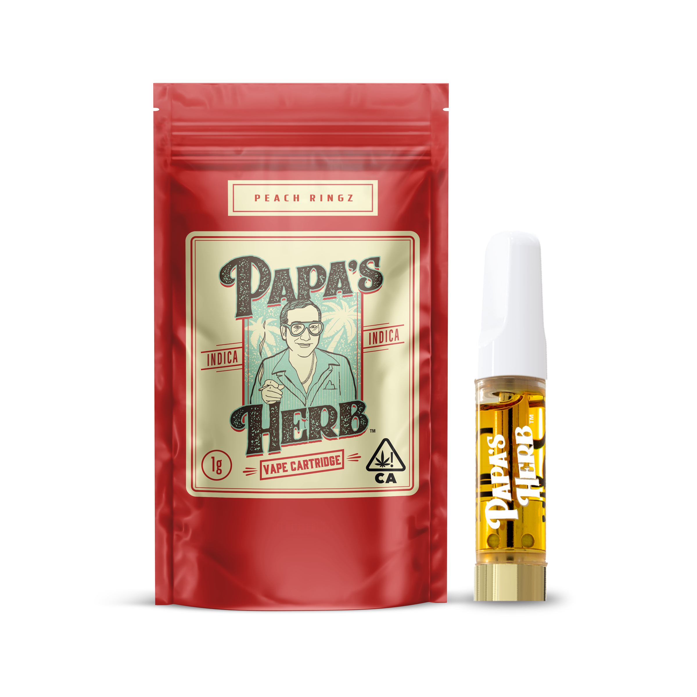 Photograph of product: 510 | Peach Ringz | 86.34% TAC