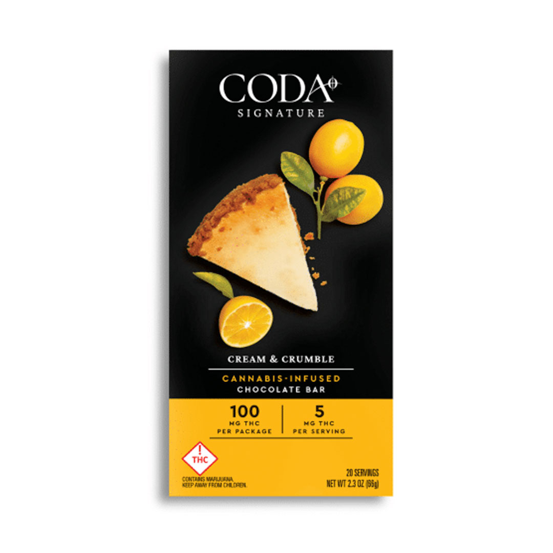 Photograph of product: Coda | Cream & Crumble (100mg)