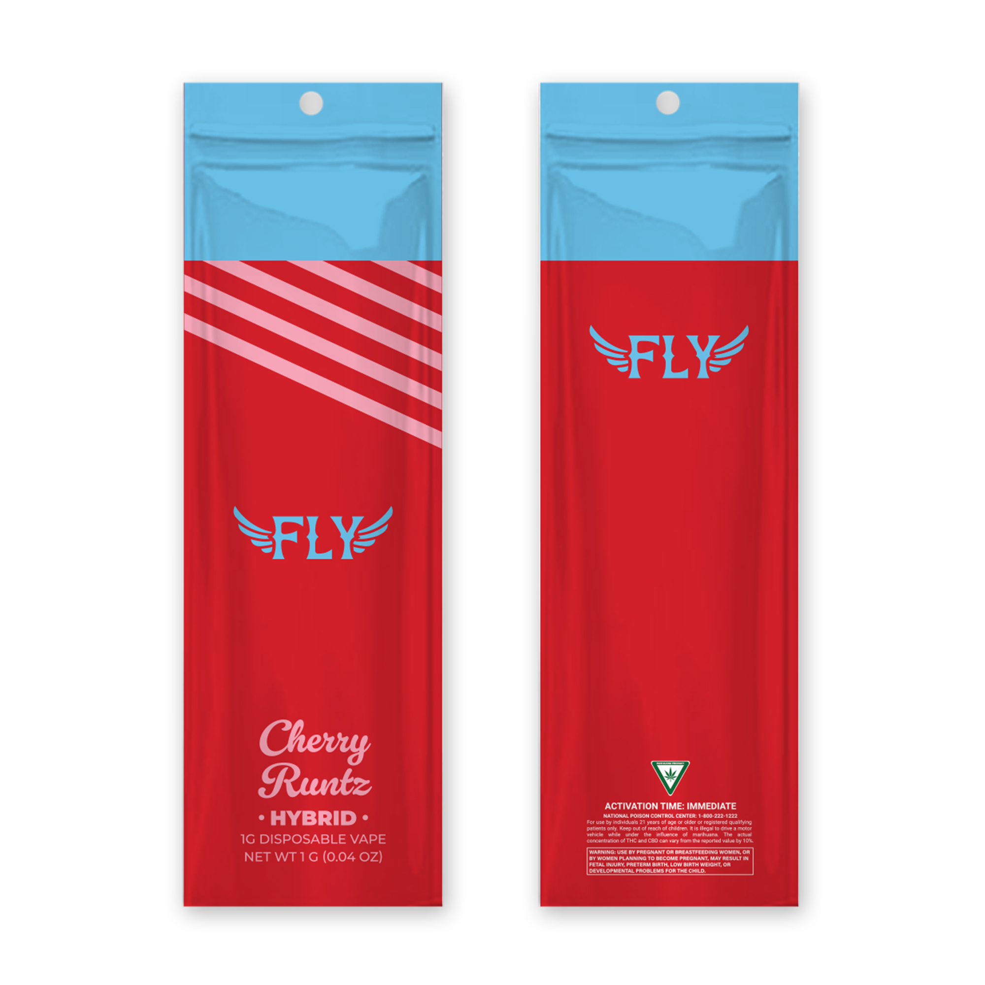 Photograph of Product: FLY | Disposable Vape | Cherry Runtz | 1g